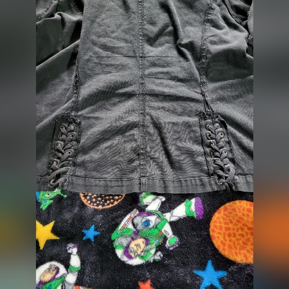 Tripp NYC VINTAGE 2X Black Button-Up Jacket with Lace Details - Picture 6 of 16